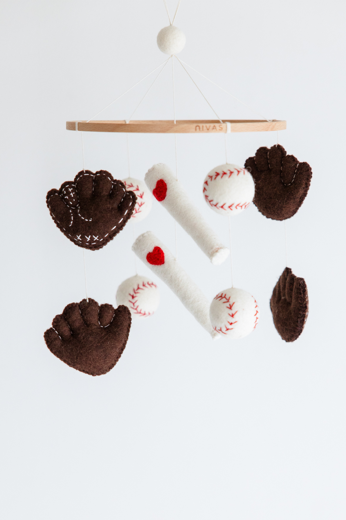 Baseball Crib Mobile