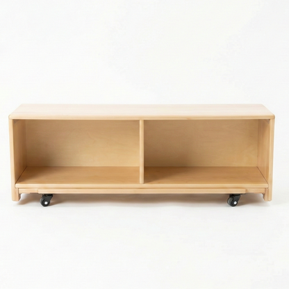 Montessori Classroom Shelf - 4' x 16" - Closed Back
