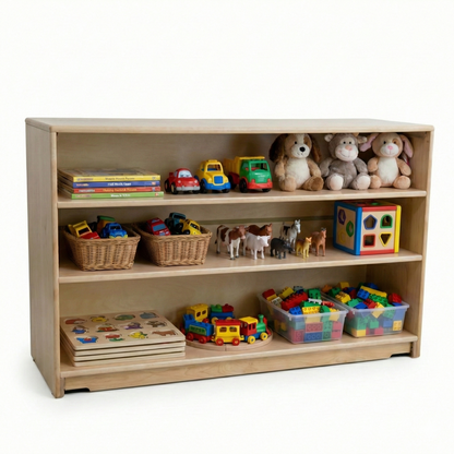 Montessori Classroom Shelf - 5' x 32" - Closed Back