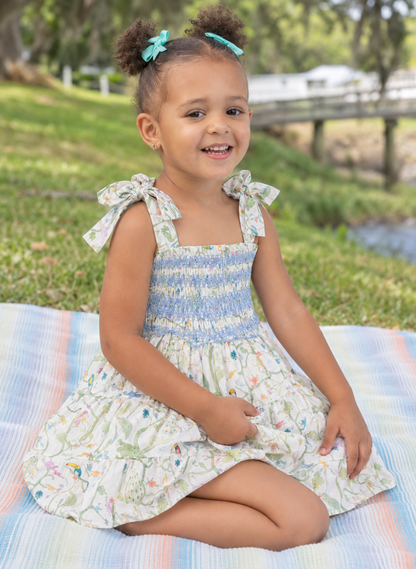 Gemma Dress - Tropical Garden
