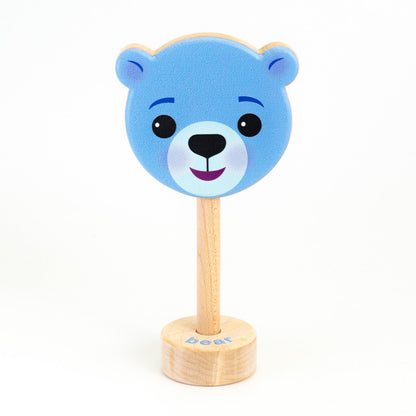 Grasp & Giggle Bear Rattle | Made in the USA 🇺🇸