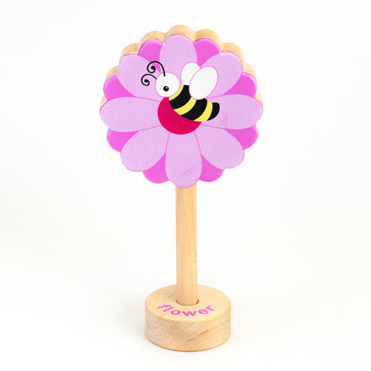 Grasp & Giggle Flower Rattle | Made in the USA 🇺🇸