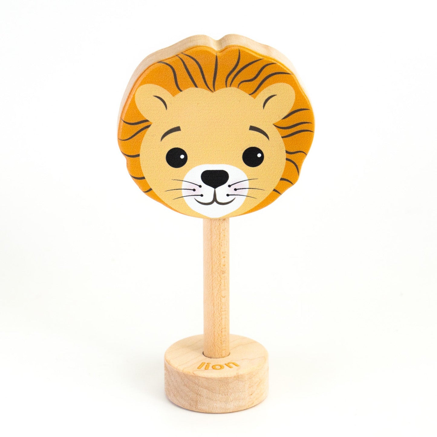 Grasp & Giggle Lion Rattle | Made in the USA 🇺🇸