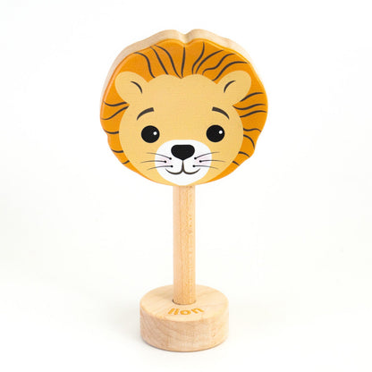 Grasp & Giggle Lion Rattle | Made in the USA 🇺🇸