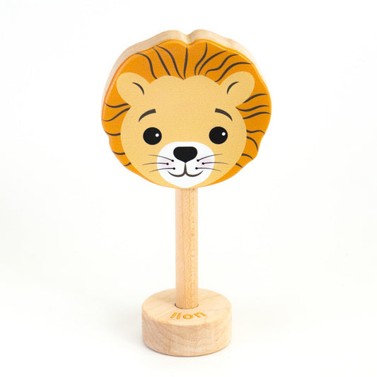 Grasp & Giggle Lion Rattle | Made in the USA 🇺🇸