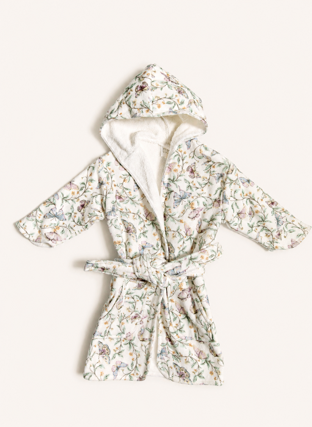Organic Children’s Bathrobe – Botanical Whisper