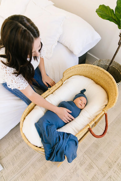 HARRISON Ribbed Swaddle Blanket