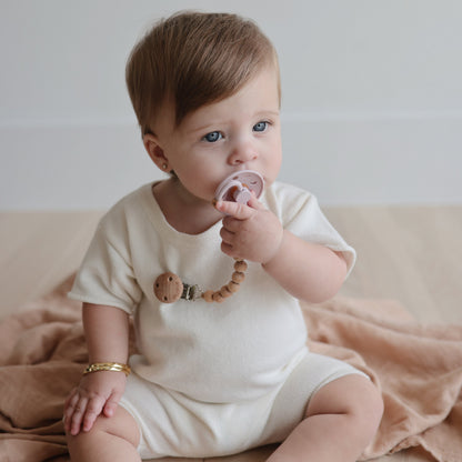FRIGG Moon Silicone Pacifier 2-Pack