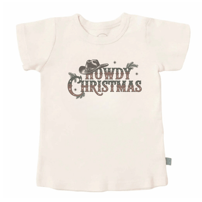 graphic tee | howdy christmas