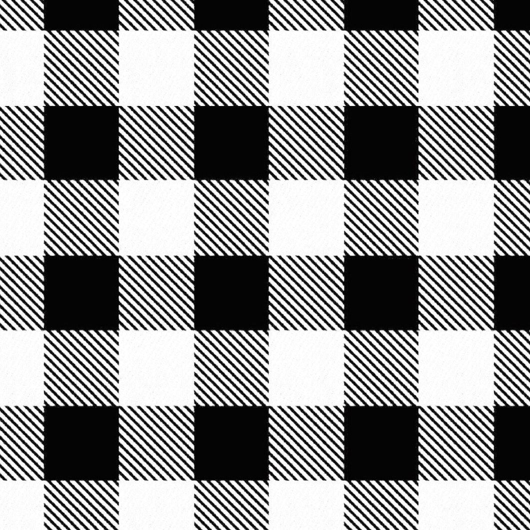 White Buffalo Plaid Bapron