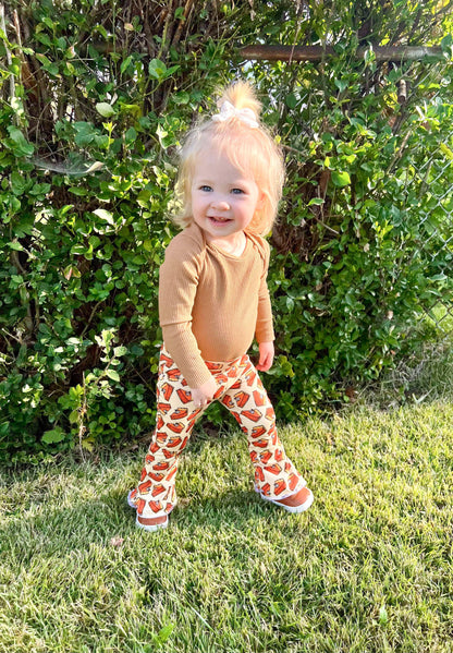 Thanksgiving Pumpkin Pie Bell Bottom Outfit
