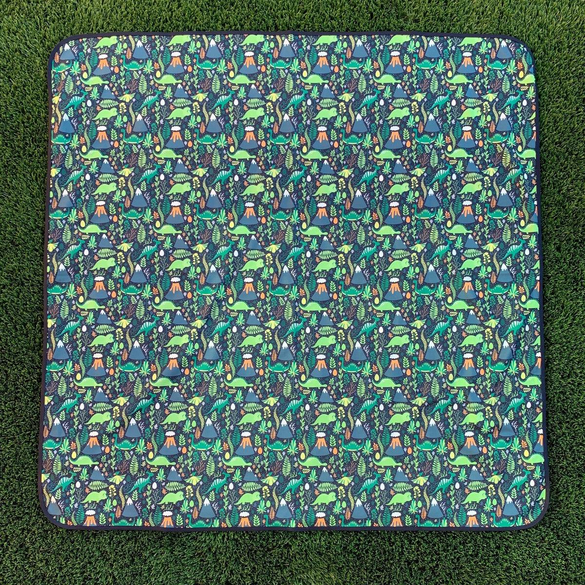 Dino Days Splash Mat - A Waterproof Catch-All for Highchair Spills and More! SALE