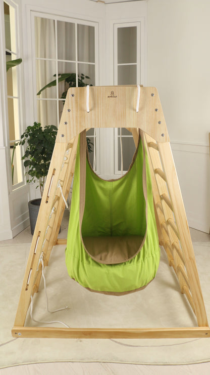 Sensory Swing for Wall Climbers – Soothing Play Add-On (Climber Not Included)