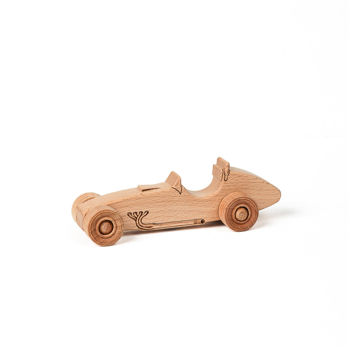 Indy Special Race Car 5.6" Long | Beech Wood | Made in the USA 🇺🇸