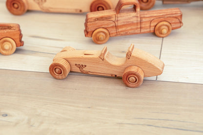 Indy Special Race Car 5.6" Long | Beech Wood | Made in the USA 🇺🇸