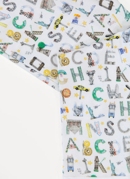 The Two Piece Pajamas - NYC Alphabet Soup