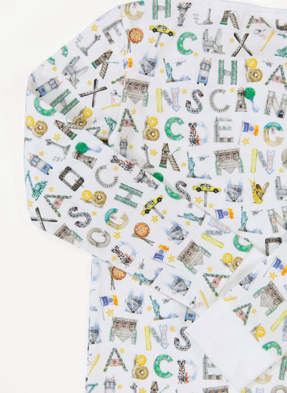 The Two Piece Pajamas - NYC Alphabet Soup