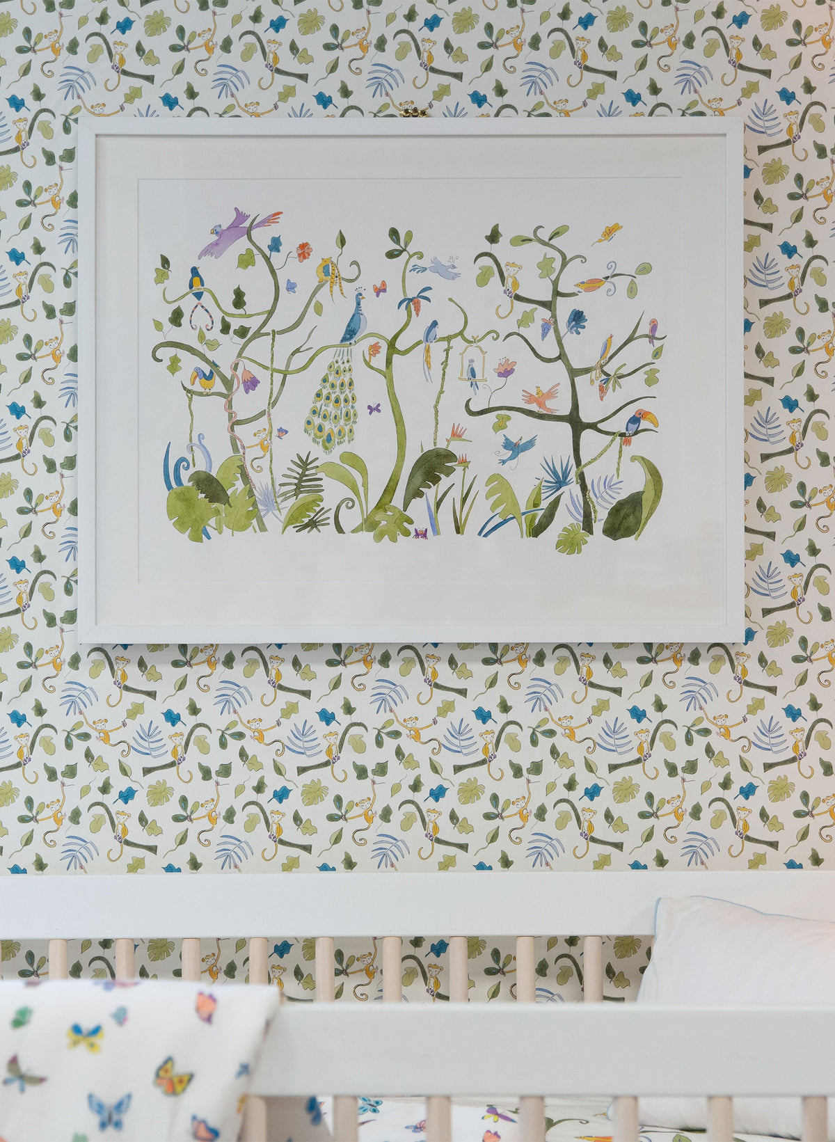 Art Print - Tropical Chinoiserie - Unframed