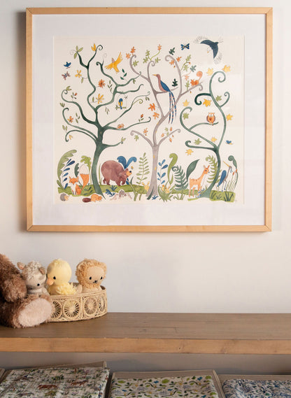Art Print - Alsatian Forest - Unframed