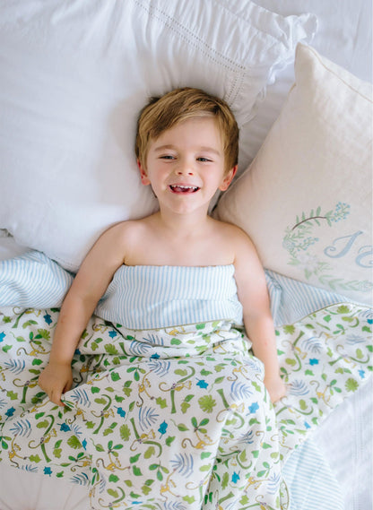 Happy Monkey Crib Quilt