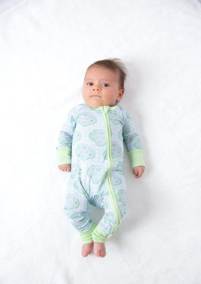Golf Baby Bamboo Zipper Romper