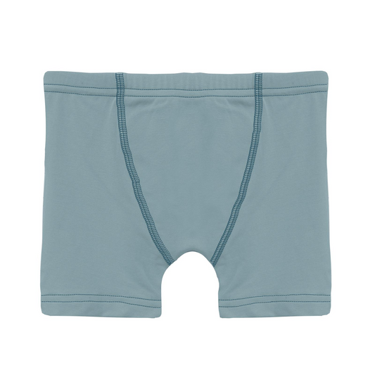 Boy's Boxer Briefs, Stormy Sea with Peacock