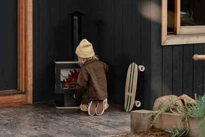Wooden Play Fireplace – Imaginative Indoor Pretend Play