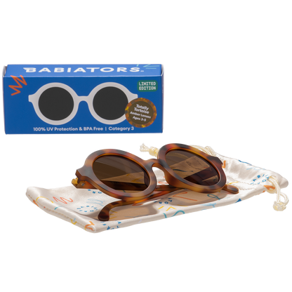 Classic Tortoise Round I Amber Lenses