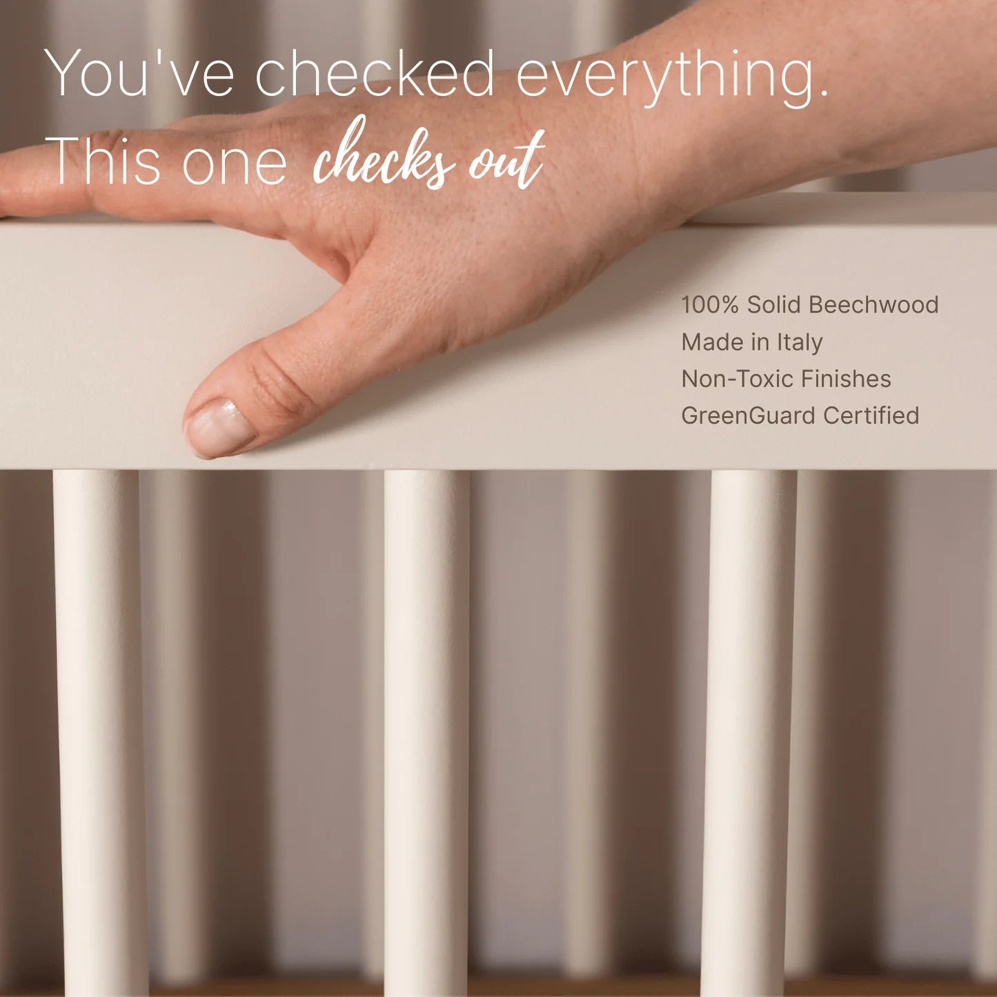 Lala 3-in-1 Convertible Crib