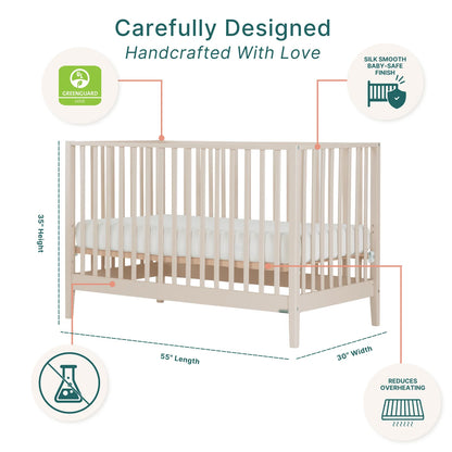 Lala 3-in-1 Convertible Crib