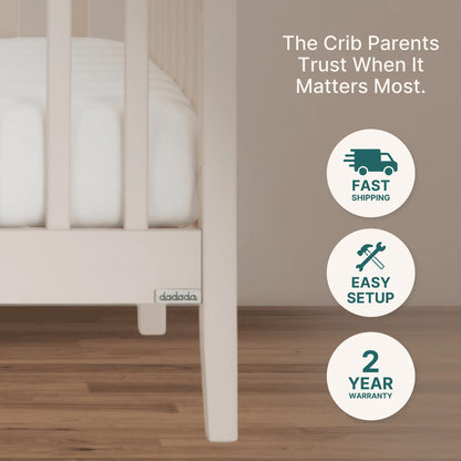 Lala 3-in-1 Convertible Crib