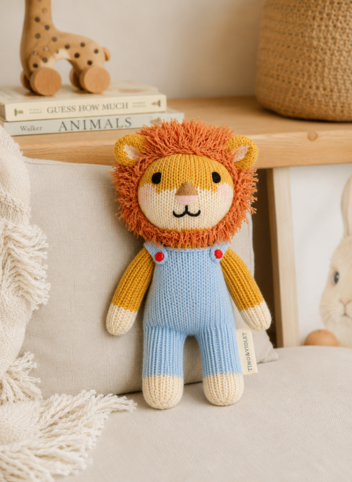 Larkin the Lion - Tuckling Knit Doll