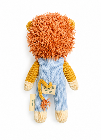 Larkin the Lion - Tuckling Knit Doll