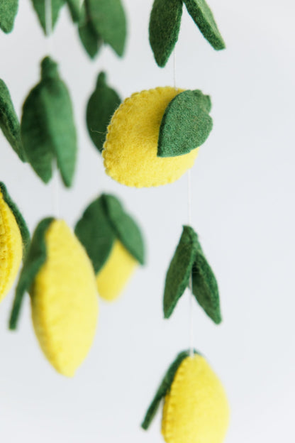 Lemon Crib Mobile