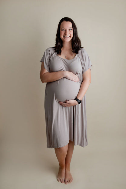 Harbor Mist Labor and Delivery Nursing Hospital Gown