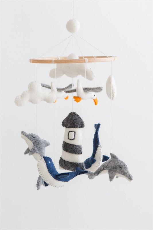 Lighthouse Crib Mobile