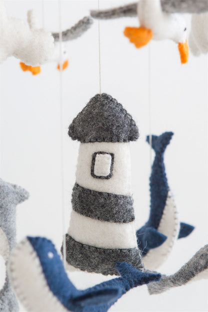 Lighthouse Crib Mobile