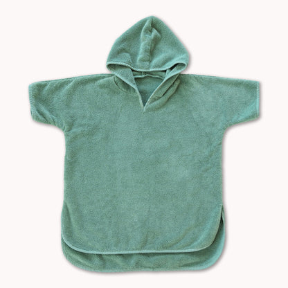 Organic Cotton Hooded Poncho
