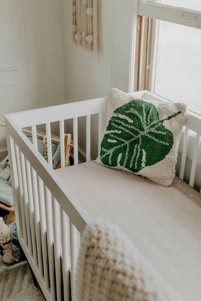 Monstera Throw Pillow