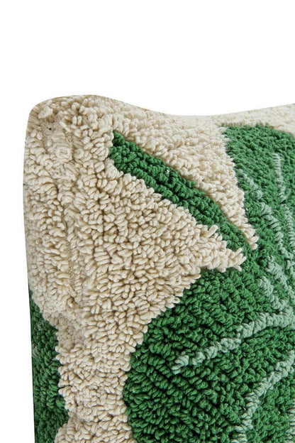 Monstera Throw Pillow