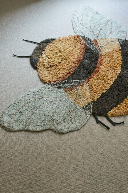 Bumble Bee Washable Rug