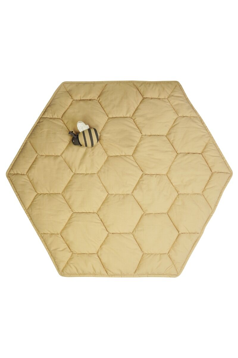 Organic Cotton Washable Honeycomb Playmat