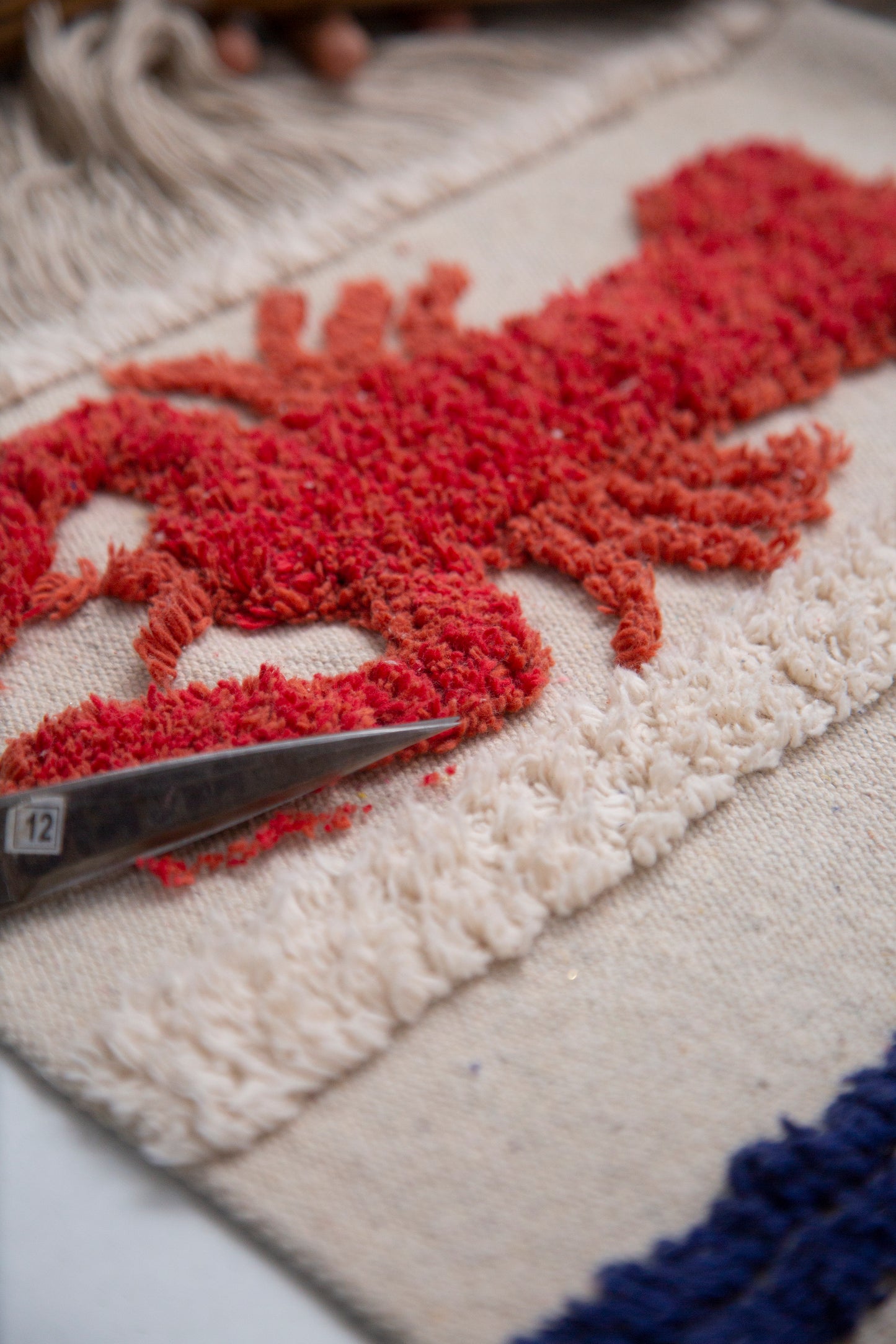 Washable Runner Rug, Mini Lobster