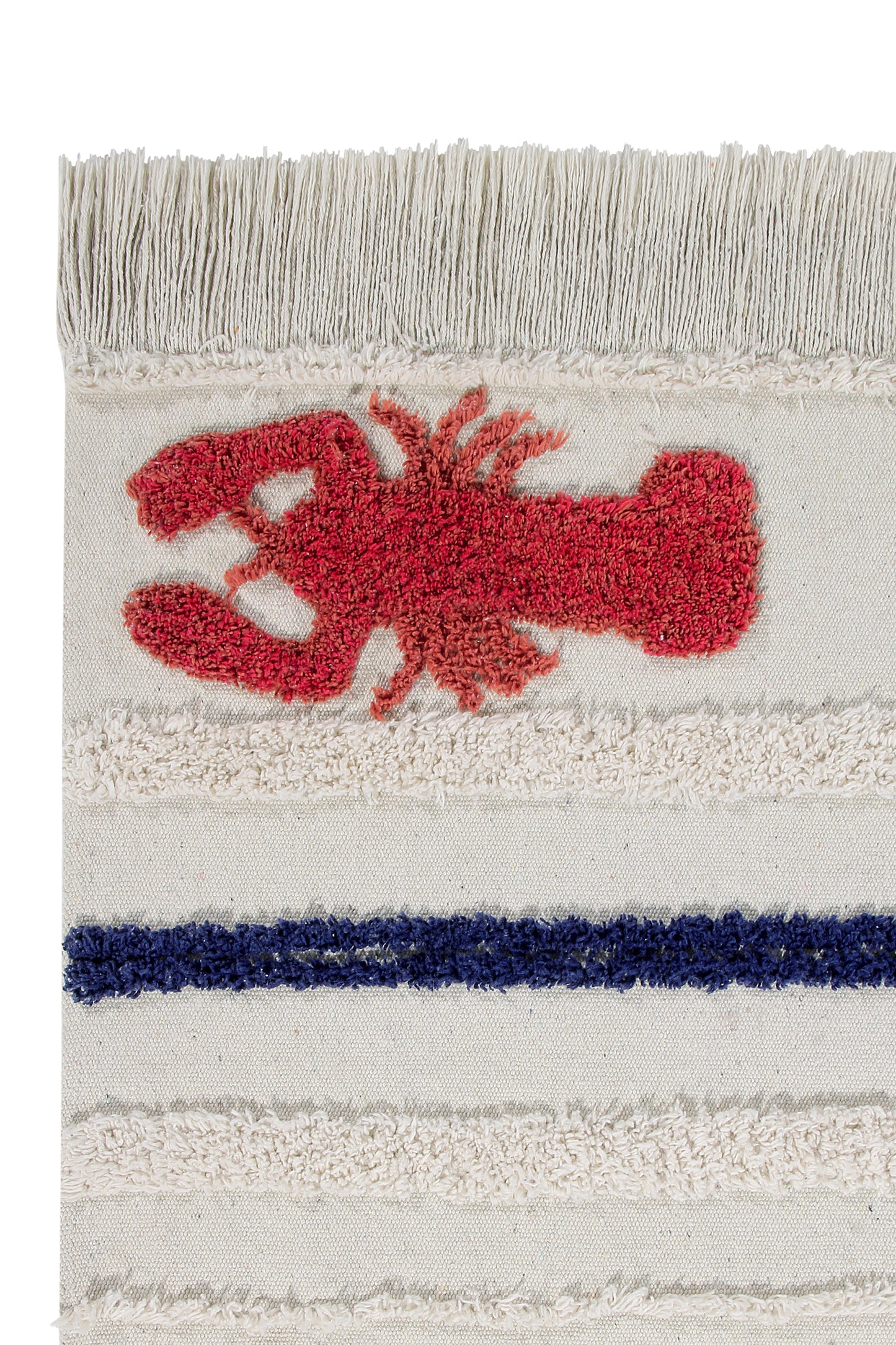 Washable Runner Rug, Mini Lobster