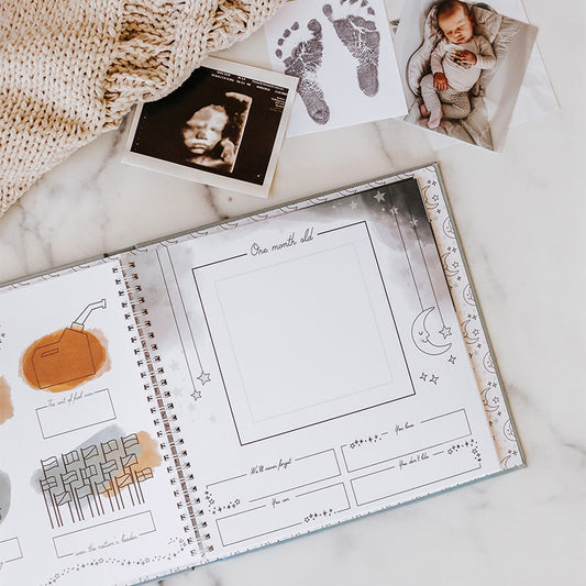 Celestial Skies Luxury Baby Memory Book
