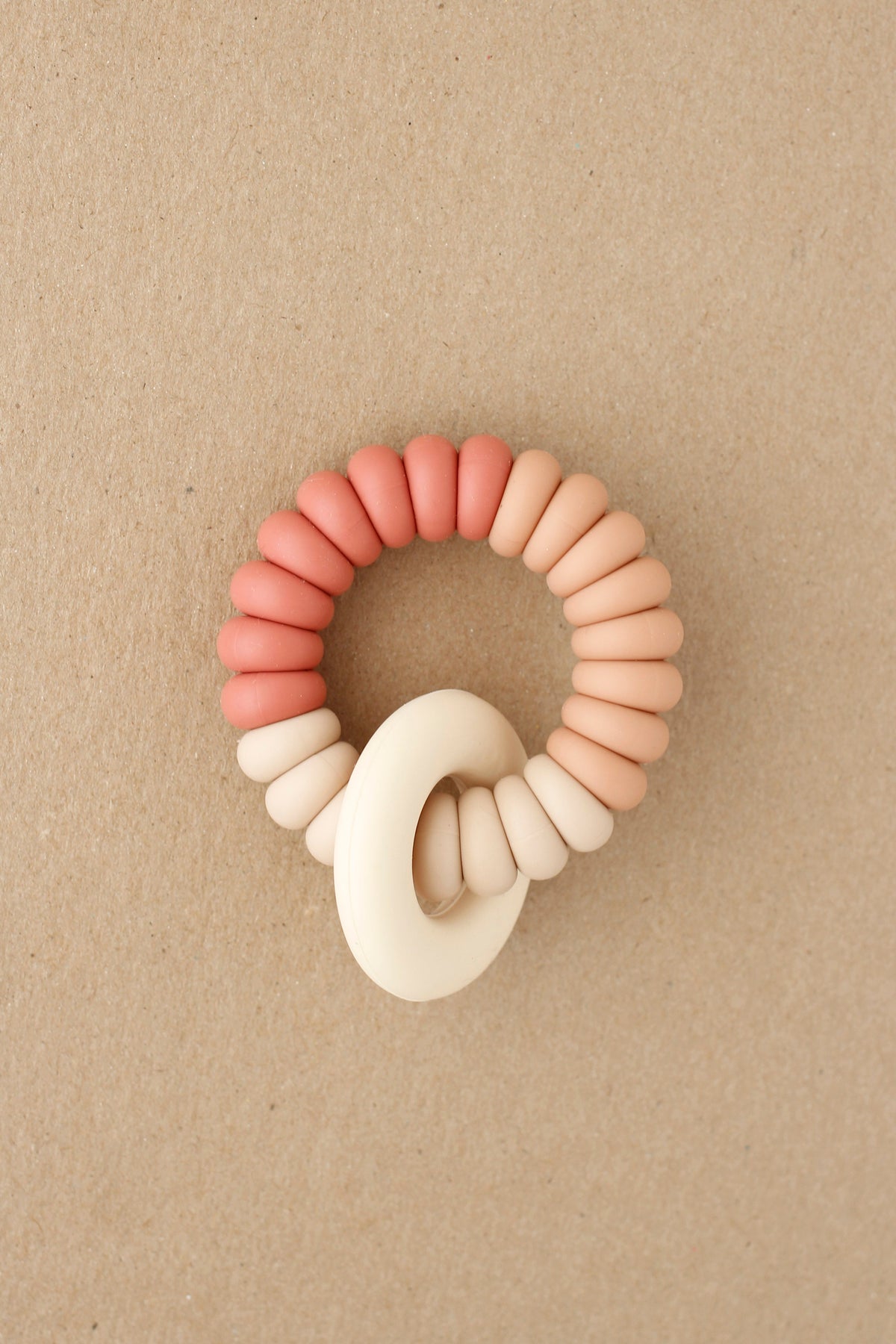Ring Freezer Teether - Maroon