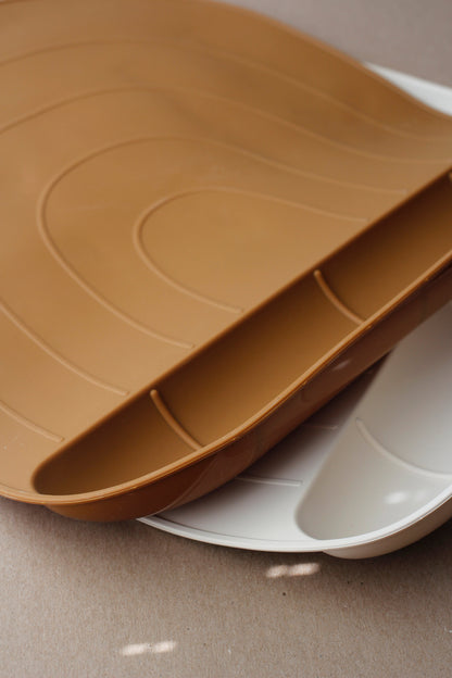 Rainbow Silicone Mat - Soft Sage