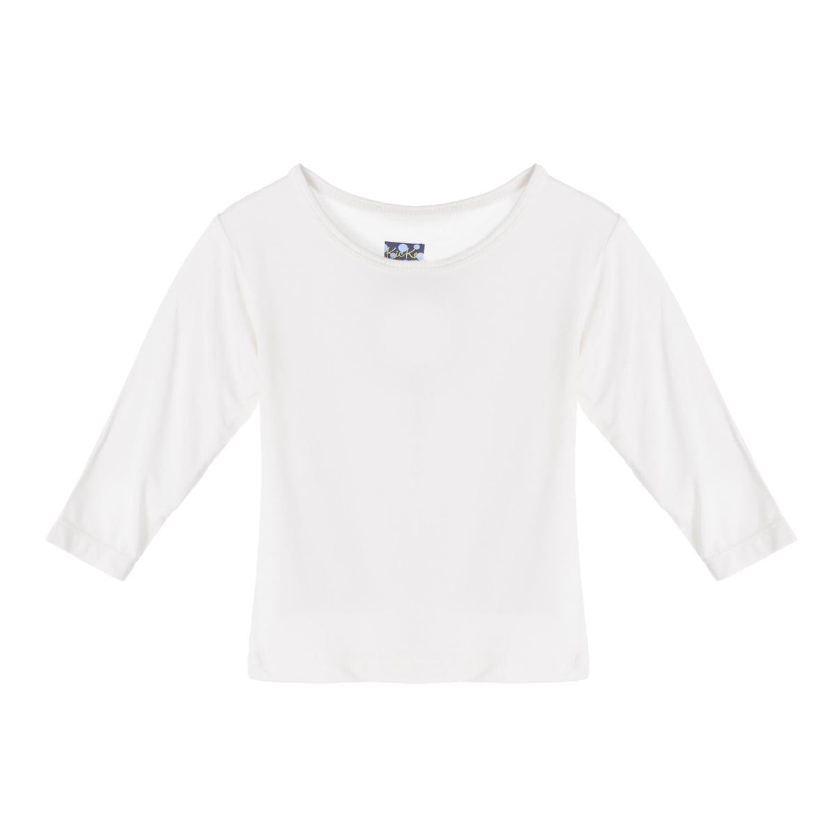 Basic Long Sleeve Tee in Natural