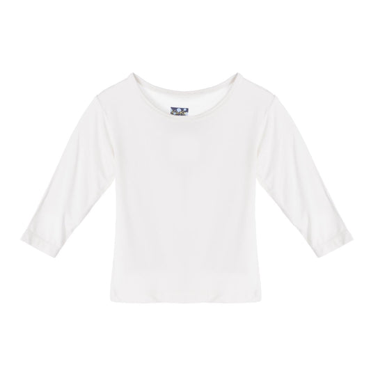 Basic Long Sleeve Tee in Natural