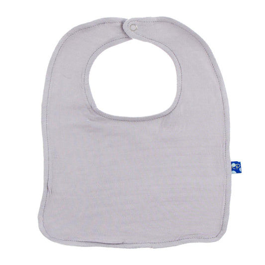 Bib Set in Feather/Rain Stars  Feather & Feather Contrast Stripe